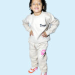 Polera y buzo conejito rosa