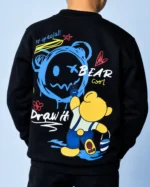 Conjunto Polera y buzo osito pintor - Imagen 5
