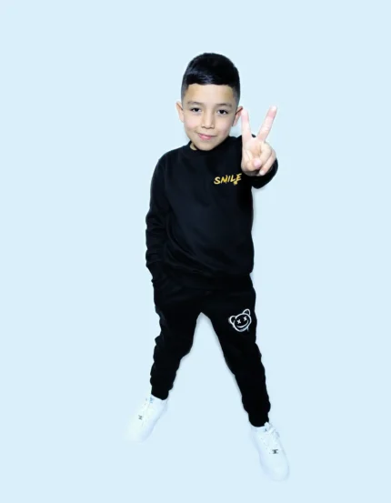 Polera y buzo osito smile