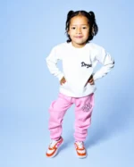 Polera y buzo osita huellas rosa - Imagen 5